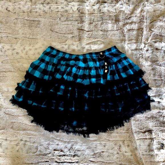 Sweet Love Dresses & Skirts - Sweet Love Hot Topic Vintage Plaid Skirt 2003